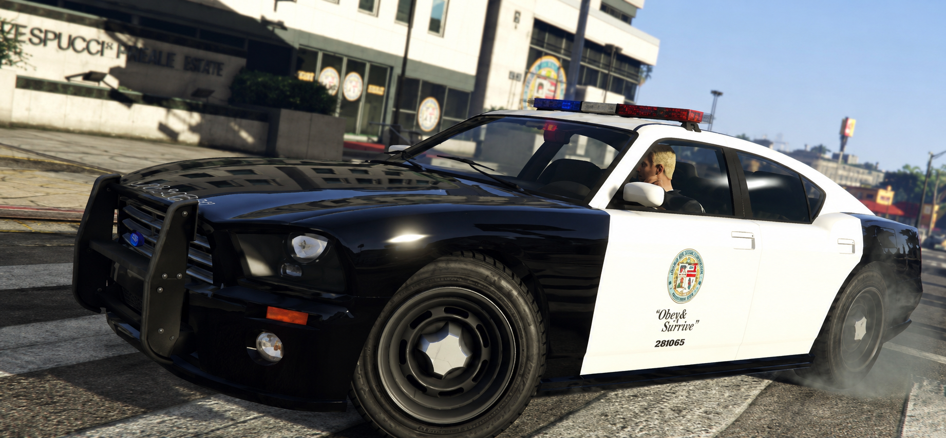 Police Cruiser (Buffalo) - Emergency image 6 of 8 in GTA 6