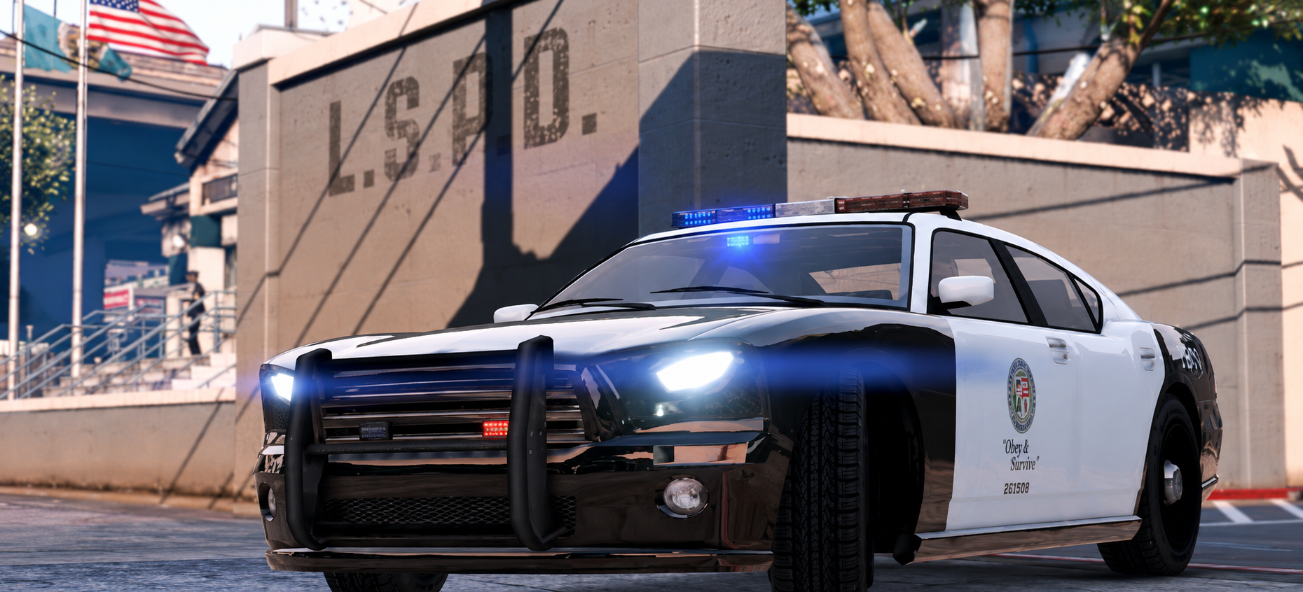 Police Cruiser (Buffalo) - Emergency image 8 of 8 in GTA 6