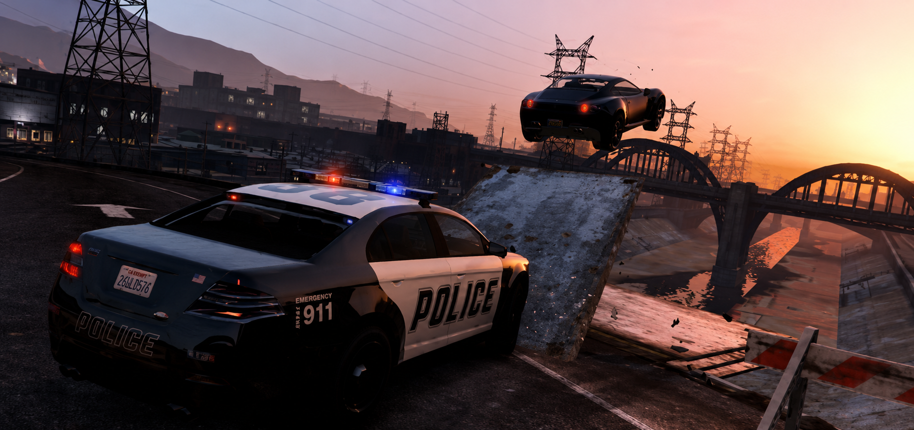 Police Cruiser (Interceptor) - Emergency image 1 of 5 in GTA 6