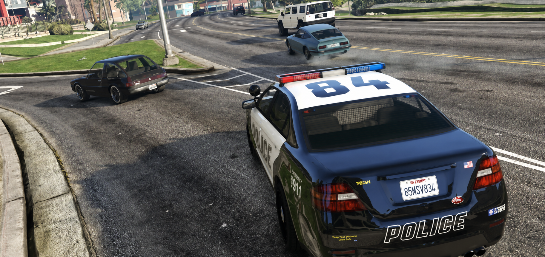 Police Cruiser (Interceptor) - Emergency image 4 of 5 in GTA 6