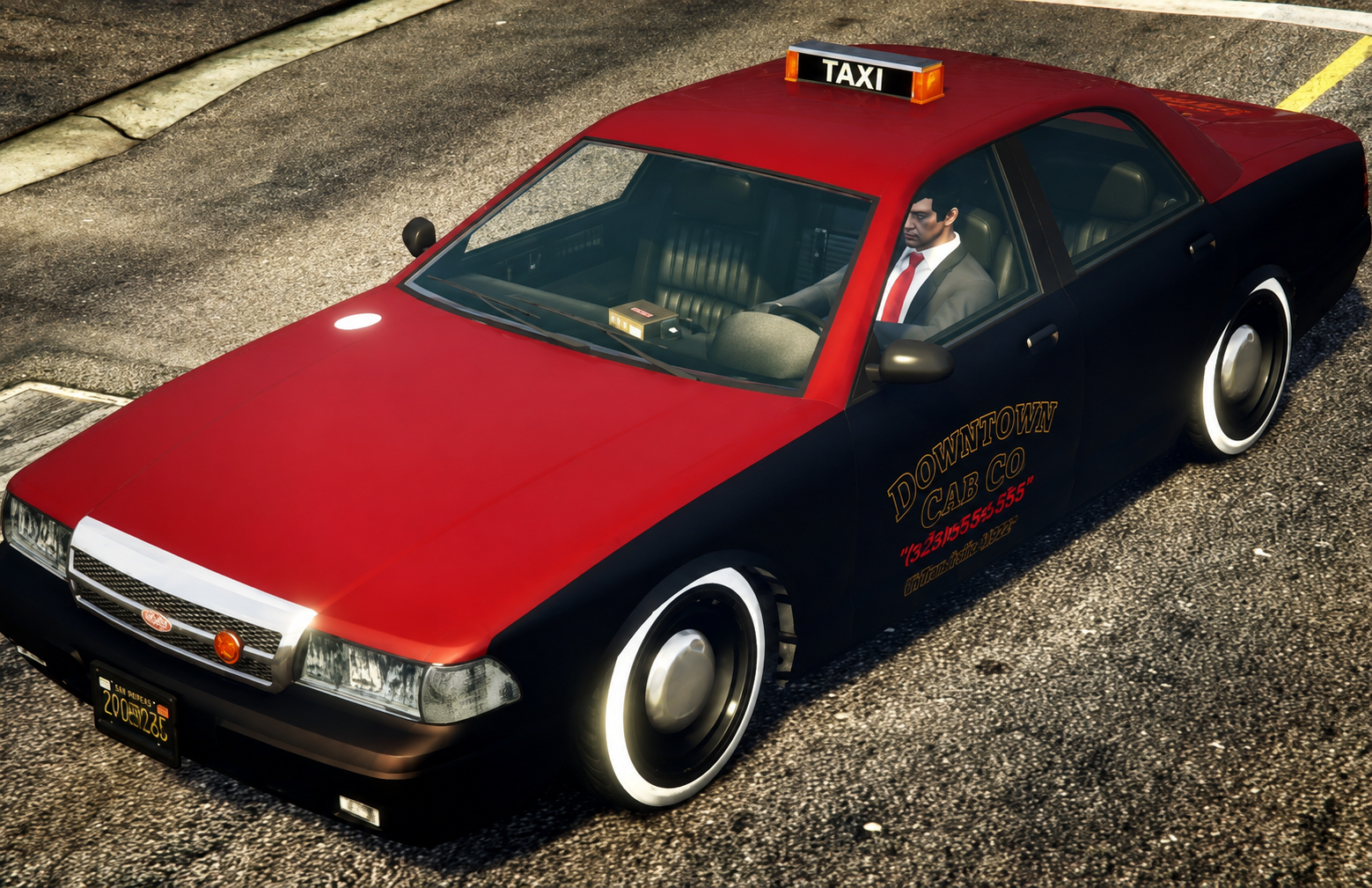 Stanier Taxi - Service image 3 of 5 in GTA 6