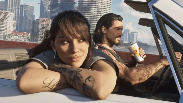 GTA 6 official screenshot — Jason & Lucia 03