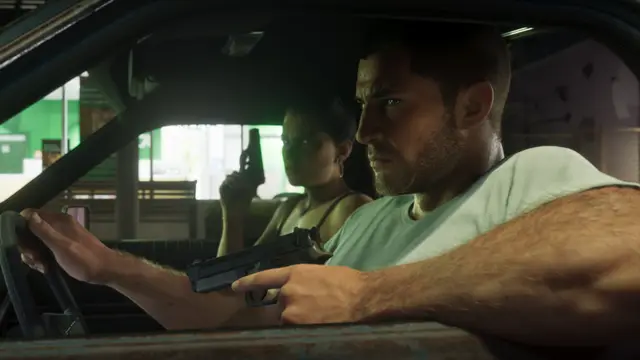 GTA 6 official screenshot — Jason & Lucia 06