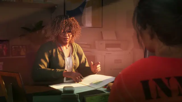 GTA 6 official screenshot — Trailer 1 · 0:08 — Lucia Caminos