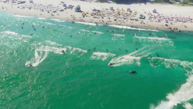 GTA 6 official screenshot — Trailer 1 · 0:12 — Vice Beach