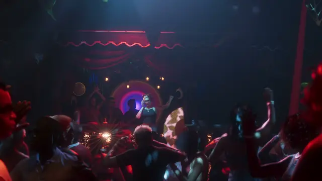 GTA 6 official screenshot — Trailer 1 · 0:34 — Nightclub DJ