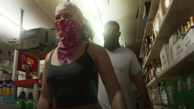GTA 6 official screenshot — Trailer 1 · 1:09 — Lucia Caminos