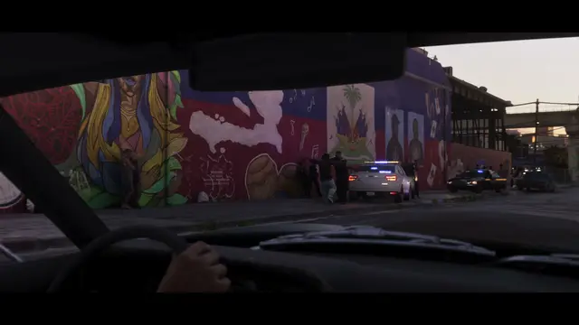 GTA 6 official screenshot — Trailer 2 · 0:46 — Little Haiti