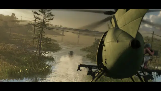 GTA 6 official screenshot — Trailer 2 · 2:18 — Buzzard Attack Chopper