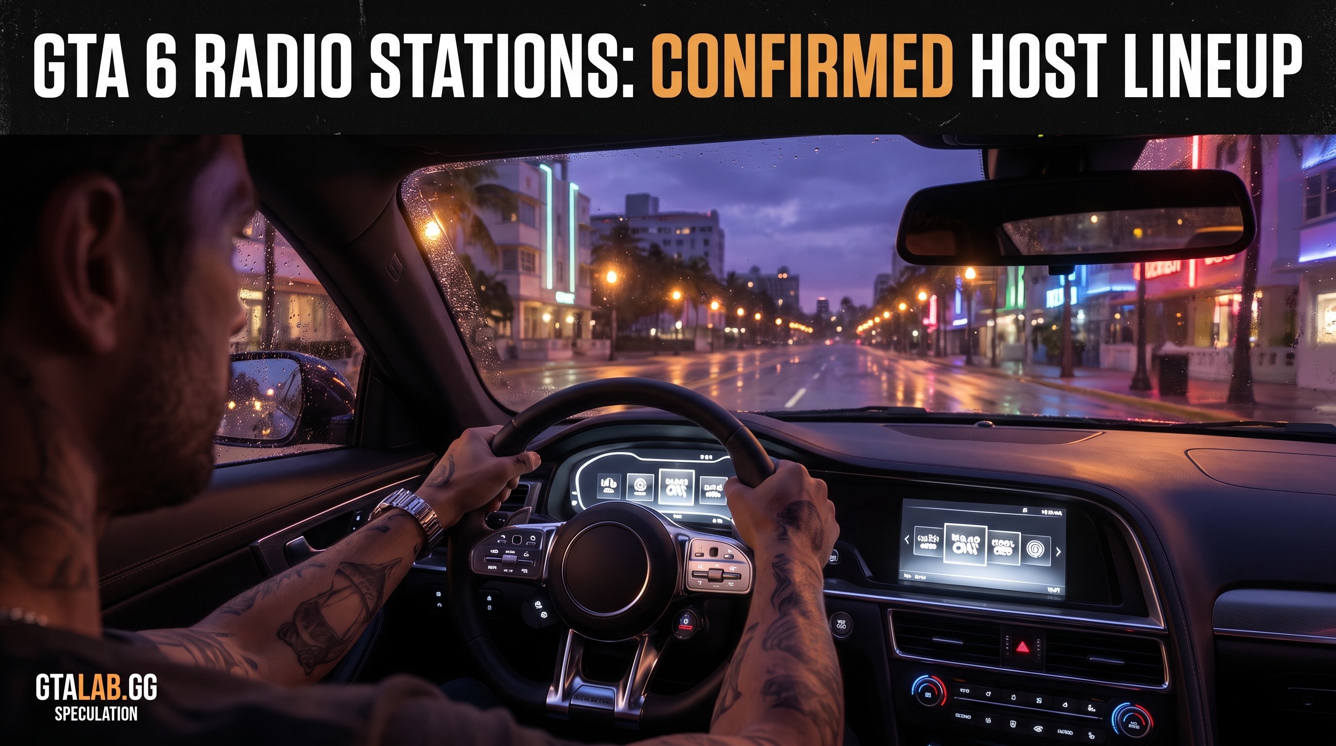 GTA 6 Radio Stations: Every Confirmed Host, DJ & Music Feature