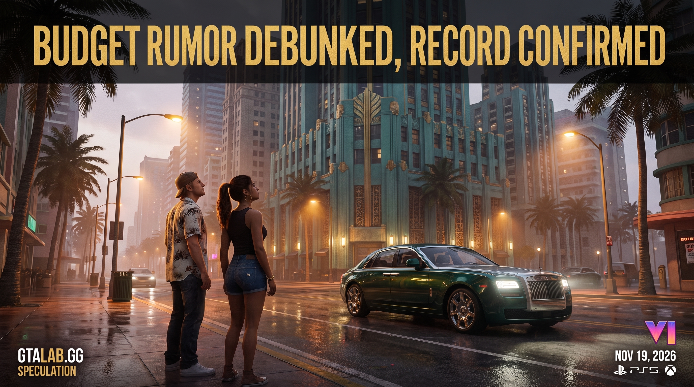 GTA 6 Budget Rumor Debunked by Rockstar — But a Record Was Still Confirmed