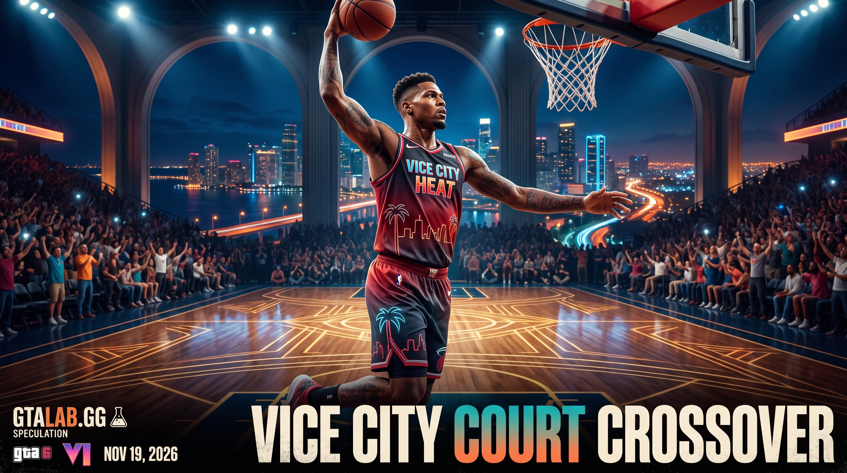 Miami Heat Vice City Night: Every GTA 6 x NBA Crossover Detail