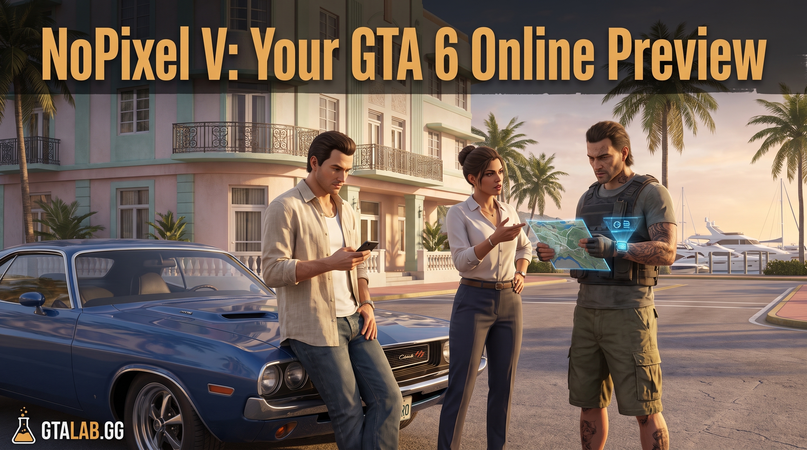 NoPixel V는 GTA 6 온라인 기능에 대한 최고의 미리보기다