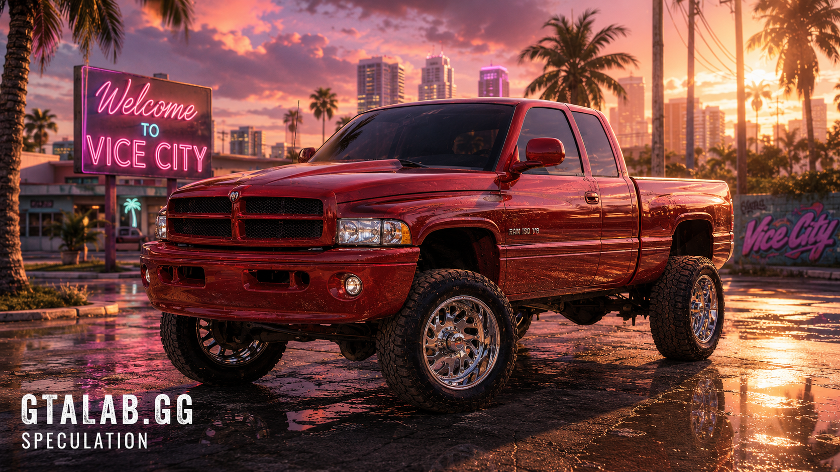 Dodge Ram 2nd Gen - Vehicle image 1 of 2 in GTA 6