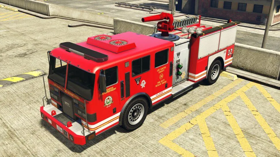 Fire Truck - Emergency image 1 of 2 in GTA 6