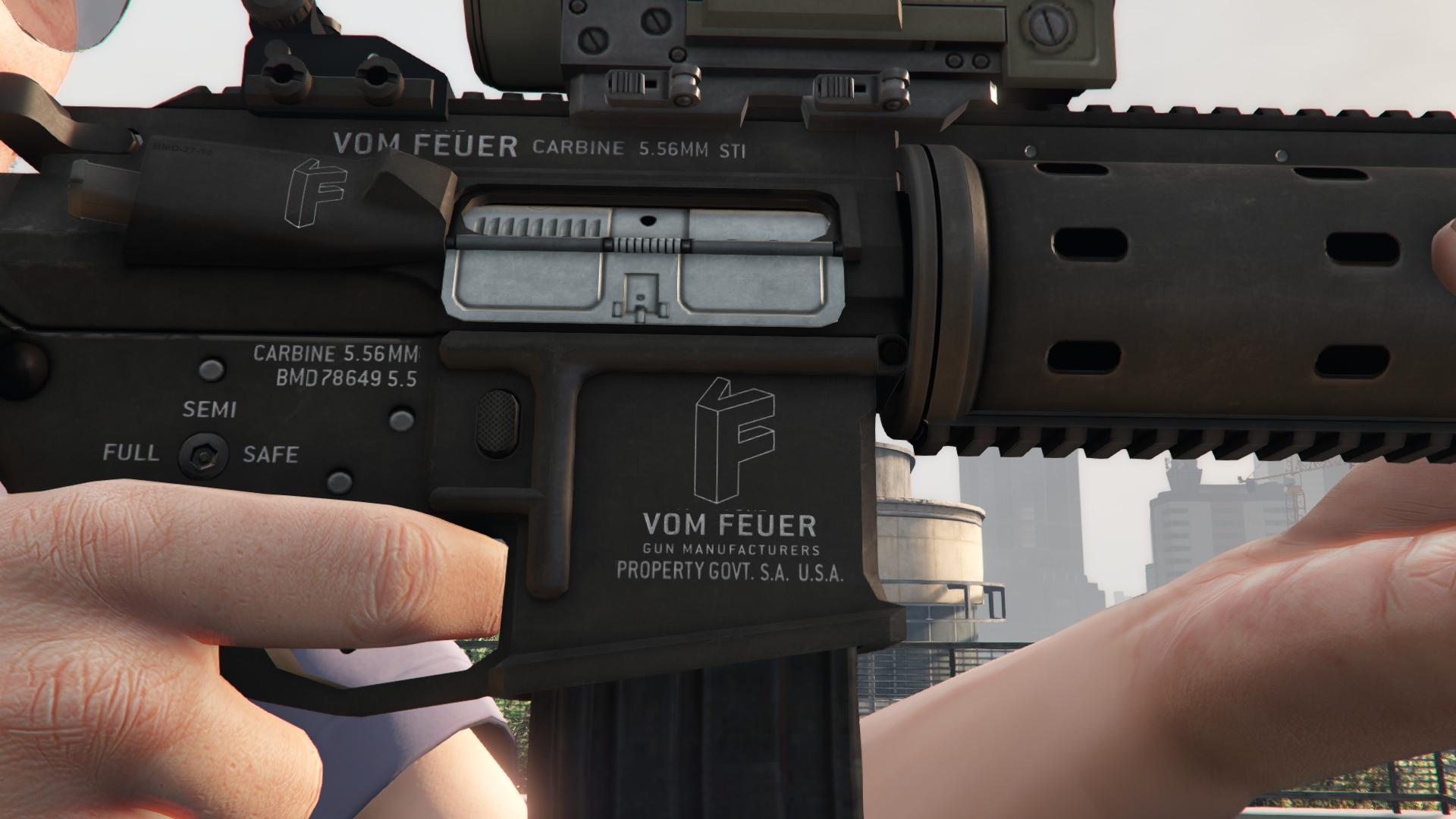 Carbine Rifle - Assault Rifles image 6 of 12 in GTA 6